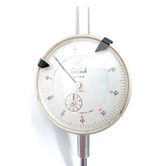 Vintage Teclock Dial Indicator Continuous Gauge Japan Lug Back AGD Machinist - Picture 2 of 5
